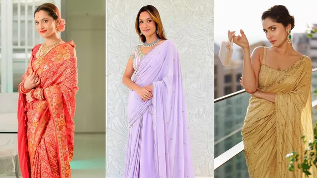 ankita-lokhande-inspired-5-gorgeous-saree-looks-to-look-your-best-this-festive-season